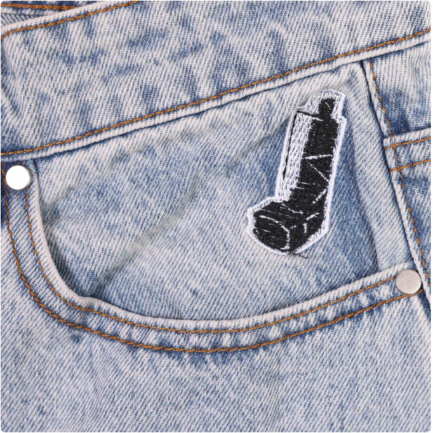 ASTHMA JEANS - STONE - Image 3
