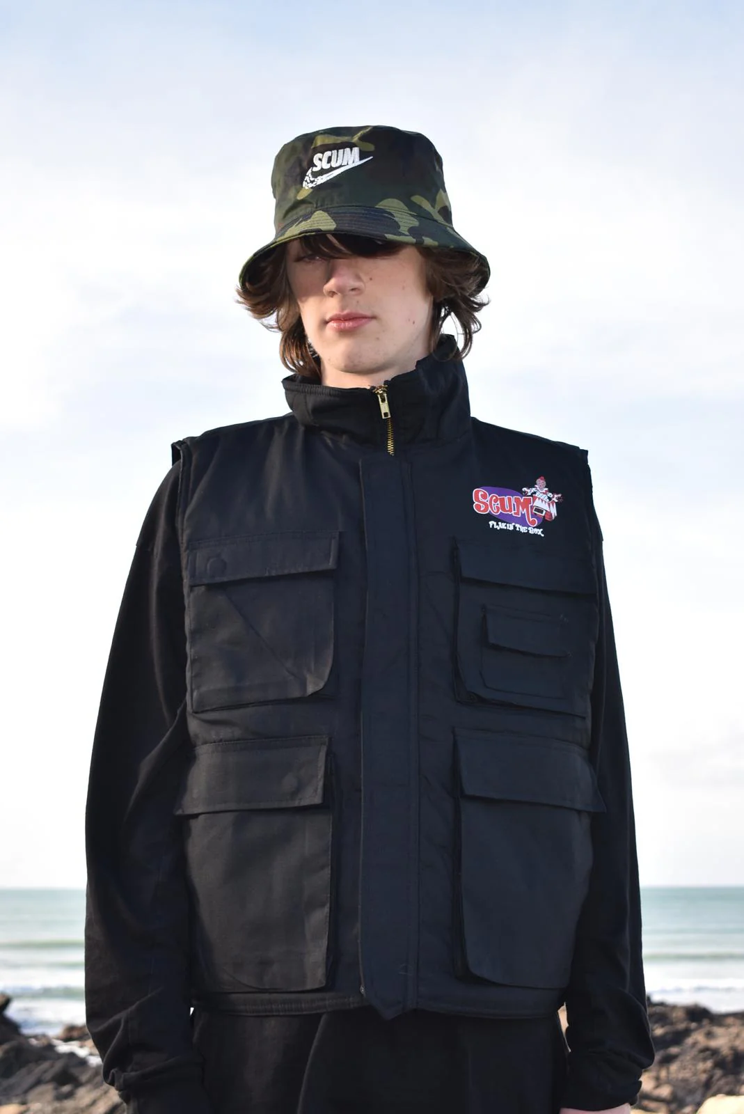 FLACK IN THE BOX RANGER VEST - BLACK - Image 3